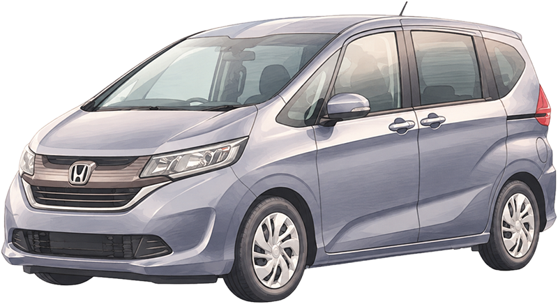 濃いグレーのホンダ車